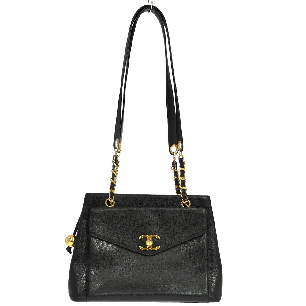 Chanel Vintage Front Pocket Caviar Large